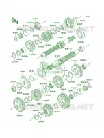 Transmission per Kawasaki Z750  2007