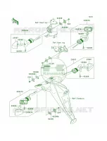 Turn Signals per Kawasaki Z750  2007