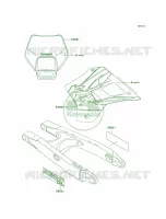 DecalsKDX220 A5 per Kawasaki KDX220R 1998