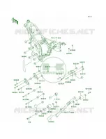 Frame Fittings per Kawasaki KDX220R 1998