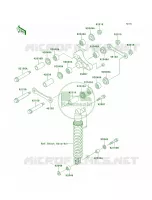 Rear Suspension per Kawasaki KDX220R 1998