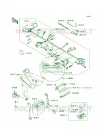 Chassis Electrical Equipment per Kawasaki Z1000 2006