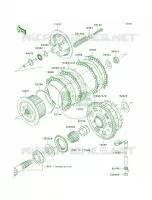 Clutch per Kawasaki Z1000 2006