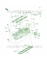 Cylinder Head per Kawasaki Z1000 2006