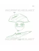 DecalsBlack per Kawasaki Z1000 2006