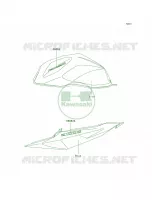 DecalsBlue per Kawasaki Z1000 2006