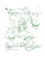 Frame Fittings per Kawasaki Z1000 2006