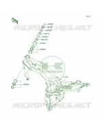 Frame per Kawasaki Z1000 2006