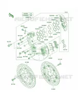Front Brake per Kawasaki Z1000 2006