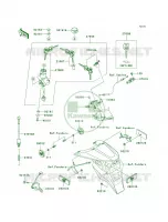 Ignition SwitchLocksReflectors per Kawasaki Z1000 2006