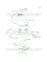 Labels per Kawasaki Z1000 2006