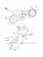 Meters per Kawasaki Z1000 2006