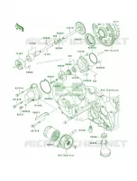 Oil Pump per Kawasaki Z1000 2006