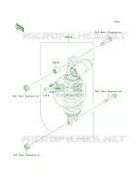 Shock Absorbers per Kawasaki Z1000 2006