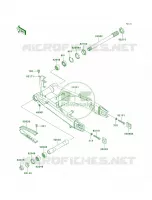 Swingarm per Kawasaki Z1000 2006