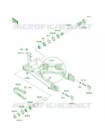 Swingarm per Kawasaki Z1000 2006