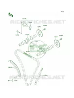 CamshaftsTensioner per Kawasaki Ninja 500R 2005