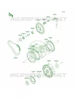 Clutch per Kawasaki Ninja 500R 2005