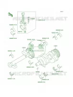 Crankshaft per Kawasaki Ninja 500R 2005