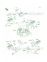 Footrests per Kawasaki Ninja 500R 2005