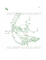 Frame per Kawasaki Ninja 500R 2005