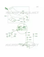 Seat per Kawasaki Ninja 500R 2005