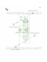 Shock Absorbers per Kawasaki Ninja 500R 2005