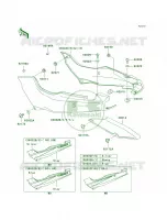 Side CoversChain Cover per Kawasaki Ninja 500R 2005