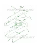 Cables per Kawasaki Z1000  2005