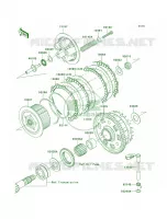 Clutch per Kawasaki Z1000  2005