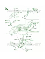 CowlingA1HA2H per Kawasaki Z1000  2005