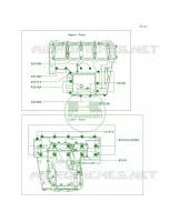 Crankcase Bolt Pattern per Kawasaki Z1000  2005