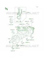 Crankshaft per Kawasaki Z1000  2005