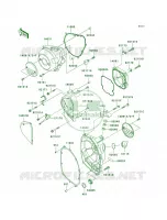 Engine Covers per Kawasaki Z1000  2005