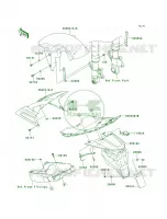 Fenders per Kawasaki Z1000  2005