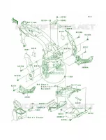 Frame Fittings per Kawasaki Z1000  2005