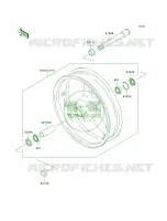 Front Hub per Kawasaki Z1000  2005