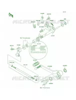 Gear Change Mechanism per Kawasaki Z1000  2005