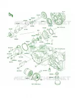 Oil Pump per Kawasaki Z1000  2005