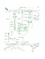 Rear Master Cylinder per Kawasaki Z1000  2005