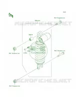 Shock Absorbers per Kawasaki Z1000  2005