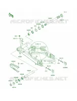 Swingarm per Kawasaki Z1000  2005