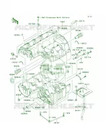 Crankcase per Kawasaki Z750S 2005
