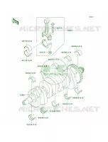 Crankshaft per Kawasaki Z750S 2005
