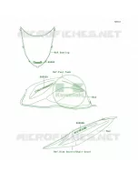 DecalsRedCN per Kawasaki Z750S 2005
