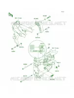 Engine Mount per Kawasaki Z750S 2005