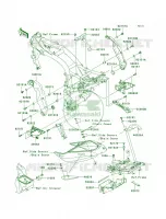 Frame Fittings per Kawasaki Z750S 2005