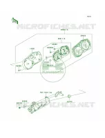 Meters per Kawasaki Z750S 2005