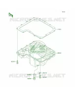 Oil Pan per Kawasaki Z750S 2005