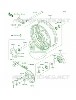 Rear WheelChain per Kawasaki Z750S 2005